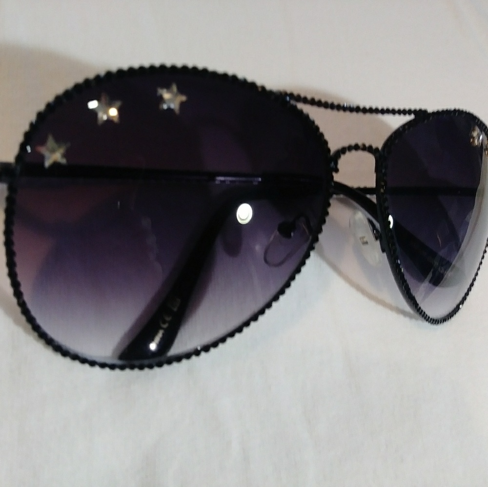 Starlet Swarovski aviator sunglasses